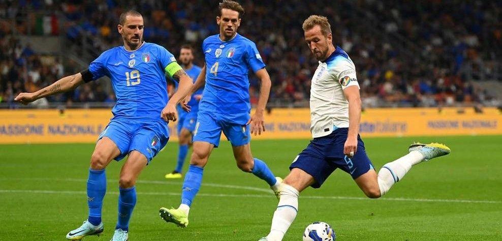 Матч Италия - Англия в Лиге наций. Источник: UEFA